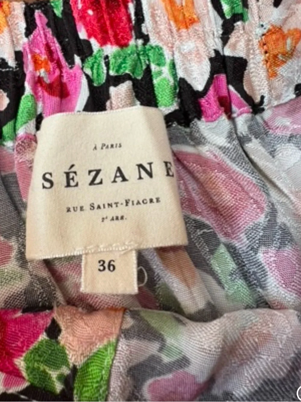 Sezane raphaelle midi skirt size 36